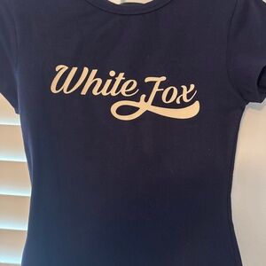 white fox t-shirt